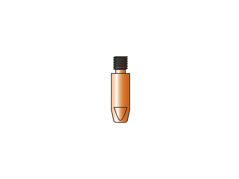 20 pack MD0250-90 CONTACT TIP Ø2,0 M9X1 X38 MM CUCRZR
