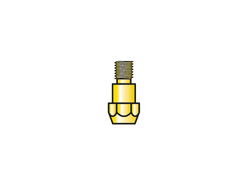 20 pack MD0063-00 TIP HOLDER M6X28 MM BRASS