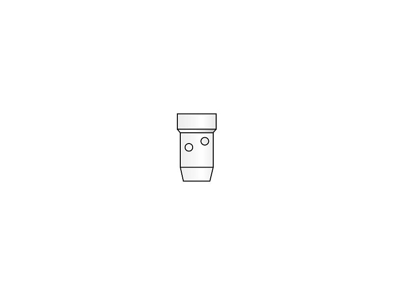 10 pack ME0079 TIP HOLDER 400-500-600-601 PLASTIC WHITE