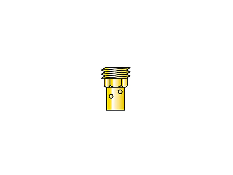 10 pack ME0076 TIP HOLDER PLUS 400-500-600-601 M8X25 BRASS