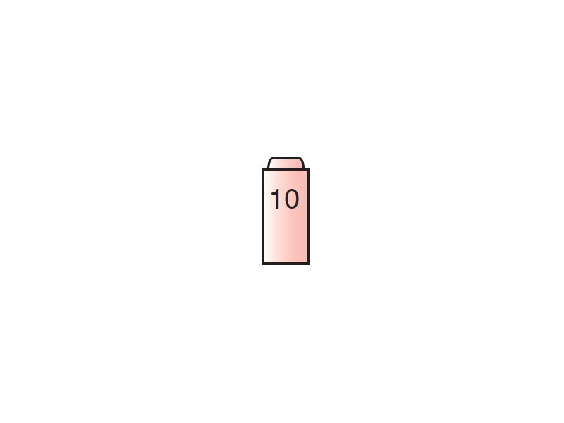 10 pack TC0007 NOZZLE GR10 Ø15.7MM TIG (GTAW) 17-18-26 10N45