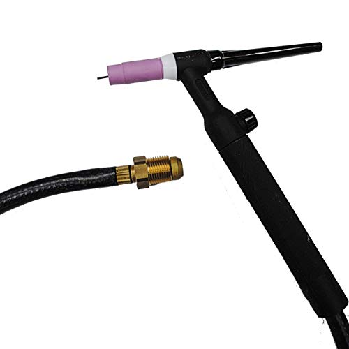 TIG 26 Model 26V-12-R and 26V-25-R 1 Cable with Valve, Air Cooled, Trafimet Made