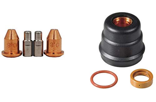 Hobart Airforce 700i Kit (770654) Trafimet Made (PT0118 Tip Kit, Swirl Ring, O'Ring, Retaining Cup)