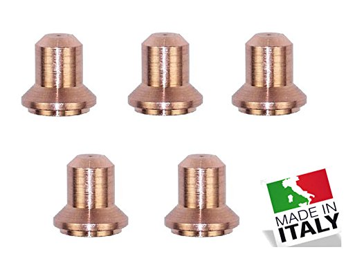 5 Pk Nozzle 120504-G PD0180-08, Extended, 25 Amp for PXM380/PAC110 by Trafimet