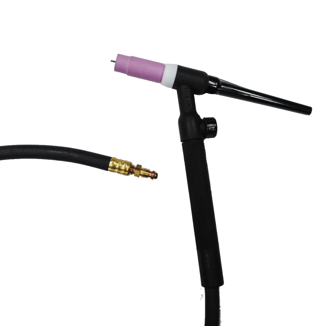Trafimet TIG 17 US Torch, 1 Cable with Valve 3/8