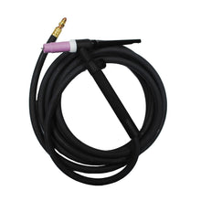 Load image into Gallery viewer, Trafimet TIG 17 US Torch, 1 Cable with Valve 3/8&quot;- 24 UNF RH, Air Cooled Style Model 17V-12-R and 17V-25-R

